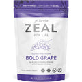 Zurvita Zeal for Life Bold Grape powder tub front view