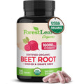 ForestLeaf organic beet root capsules bottle front view