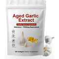 Shrandi Elare Aged Garlic Extract 7500mg 300 softgels bottle front view for heart health supplement