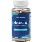 Santo Remedio Memoria Cognitive Support 60 veggie capsules front bottle view