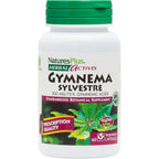 NaturesPlus Herbal Actives Gymnema Sylvestre 300 mg front view bottle for blood sugar support