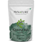 Mi Nature Organic Gymnema Powder 227 Grams front view package for sugar management.