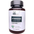Dr. Dhoble's Remedies Gymnema Sylvestre 1500mg 90 vegan tablets front bottle view organic blood sugar supplement