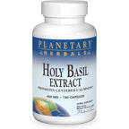 Planetary Herbals Holy Basil Extract 180 capsules front view