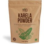 MB Herbals De-Seeded Karela Powder front view package for natural wellness