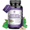 Lukaree Liposomal Kava Root Extract supplement front view bottle for natural relaxation