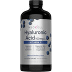Neocell Liquid Hyaluronic Acid Blueberry 16 Fluid Ounces front bottle