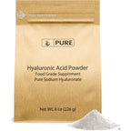 Pure Original Ingredients Hyaluronic Acid Powder 8 Ounces front view
