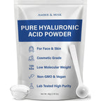 Amber And Misk Pure Hyaluronic Acid Powder Front Pouch