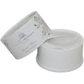 Woods of Windsor White Jasmine Body Dusting Powder front view container with applicator puff