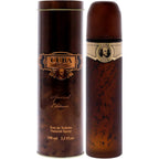 Cuba Paris Gold Special Edition Eau De Toilette Spray for Men front view of tin container