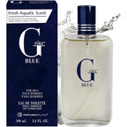 PB ParfumsBelcam G Eau Blue Eau de Toilette Spray front view authentic men's cologne bottle
