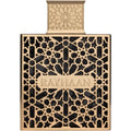 Rayhaan Elixir Eau de Parfum 100ml bottle front view showcasing the striking geometric gold lattice cage design.