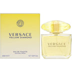 Versace Yellow Diamond Eau De Toilette 200ml front view bottle