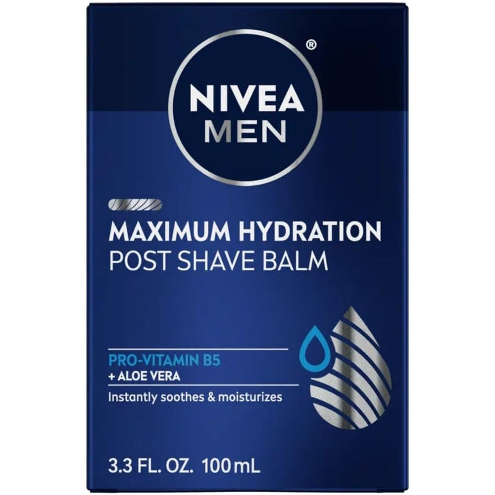 NIVEA MEN Replenishing Post Shave Balm front view bottle for men aftershave care