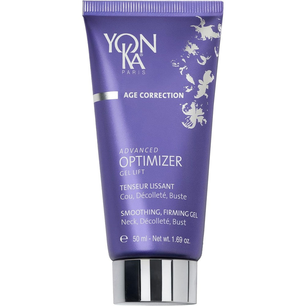 YonKa Advanced Optimizer Gel Lift front view of the anti-aging neck cream tube
