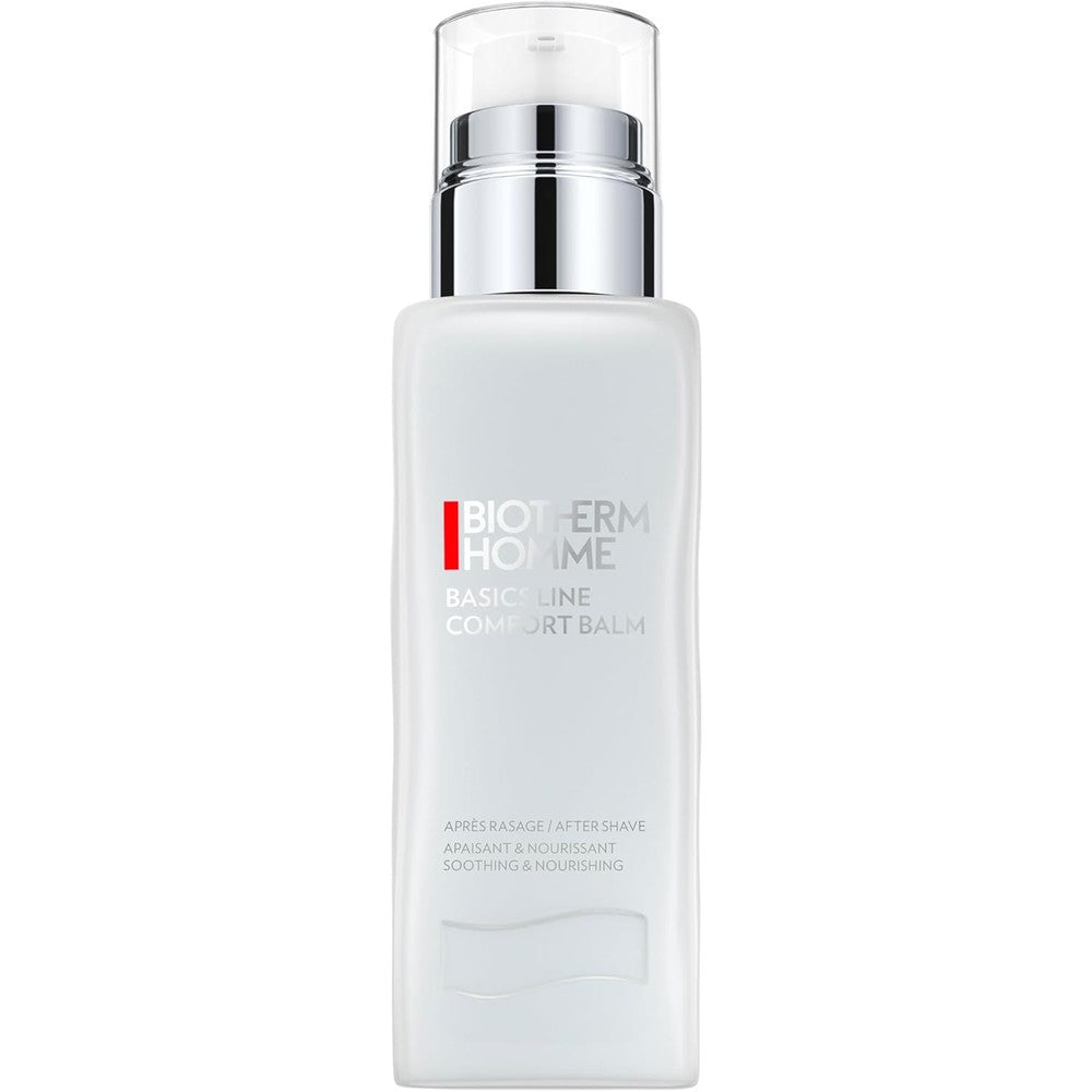 Biotherm Homme Basics Line Ultra Comfort Balm front view bottle for premium men grooming