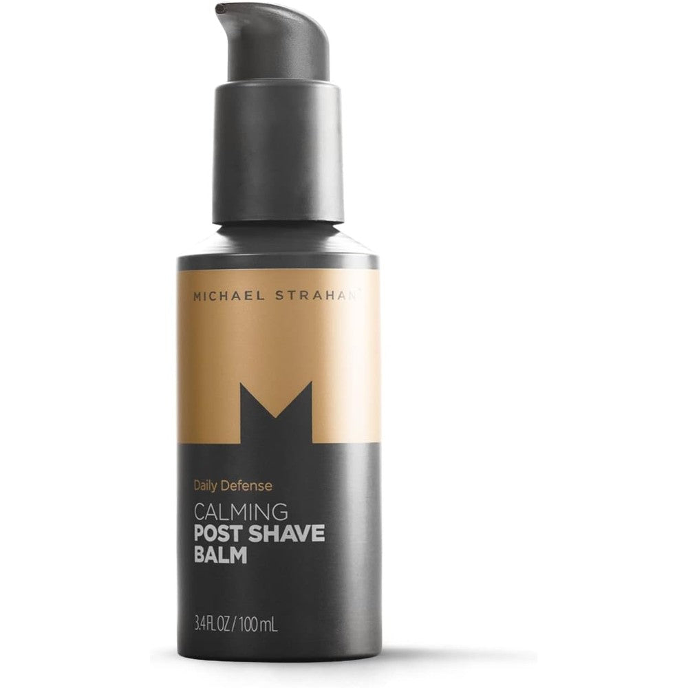 Michael Strahan Calming Post Shave Balm front view premium mens aftershave lotion