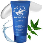 Beverly Hills Polo Club Active Sport After Shave Balm front view 5 ounce hydrating lotion for men