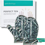 Patchology Warm Up Perfect Ten self-warming hand mask front packaging