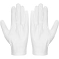 Selizo cotton gloves front view white packaging