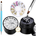 Modelones Rhinestone Glue Gel kit front packaging view