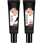 Curvlife 10g semi solid nail glue and remover kit front view