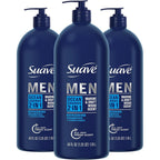 Suave Men Ocean Charge 2-in-1 Shampoo and Conditioner 40 ounce front view