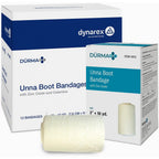 Dynarex Dürma+ Unna Boot Bandage front view with zinc oxide packaging.