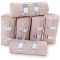 OBTANIM 6 Rolls Elastic Bandage Wrap front view of medical compression tape