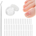 Abeillo ingrown toenail treatment kit front view with stainless steel tool