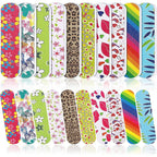 Sumind 100 pack disposable nail files front view