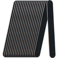 Lnaujs 20 pack 100/180 grit professional nail files front view