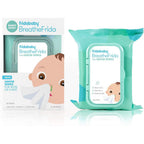 Frida Baby Breathefrida Vapor Wipes 30 count front packaging for baby congestion relief