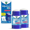 Vicks VapoStick Kids Twin Pack front view showing two solid balm sticks.