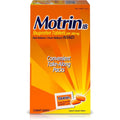 Motrin IB Ibuprofen 200mg Tablets front view of travel dispenser box