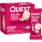 Quest Nutrition Frosted Cookies Strawberry Cake front packaging view