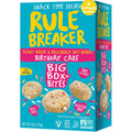Rule Breaker Birthday Cake Bites front view of 6 ounce box