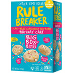 Rule Breaker Birthday Cake Bites front view of 6 ounce box