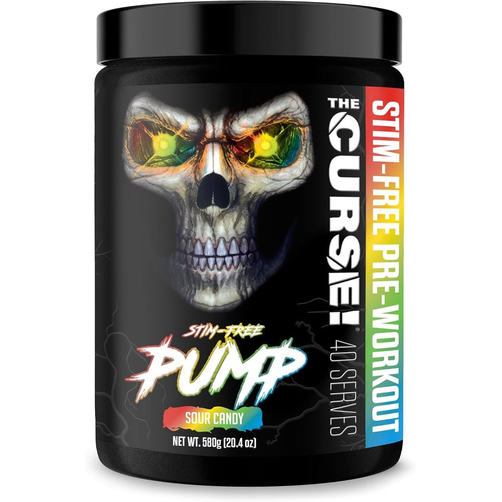 JNX SPORTS The Curse! Pump Stim-Free Pre-Workout 671.0g Sour Candy tub