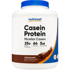 Nutricost Casein Protein Powder Chocolate 2 Pounds front view
