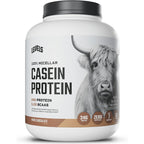 Levels Nutrition Micellar Casein Protein Chocolate 4 Pound front view slow release supplement