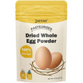 Jayuss Pasteurized Dried Whole Egg Powder 8 ounce front packaging view.