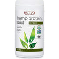 Nutiva Organic Hemp Protein Hi-Fiber 16 Ounce front view plant-based powder