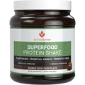 ActivatedYou Superfood Protein Shake front view chocolate flavor vegan supplement