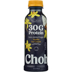 Chobani 30g Protein Drink Vanilla Ice Cream front view showing nutritional labels.