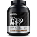Optimum Nutrition Platinum Hydrowhey Turbo Chocolate front view for muscle recovery