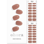 Ohora N Bare Brick semi cured gel nail strips front view packaging