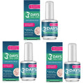 Rozino 3 Days Nail Care Keratin treatment oil front view pack of three bottles.