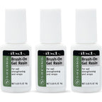 IBD 5 Second Brush On Nail Glue Gel Resin front view 3 pack
